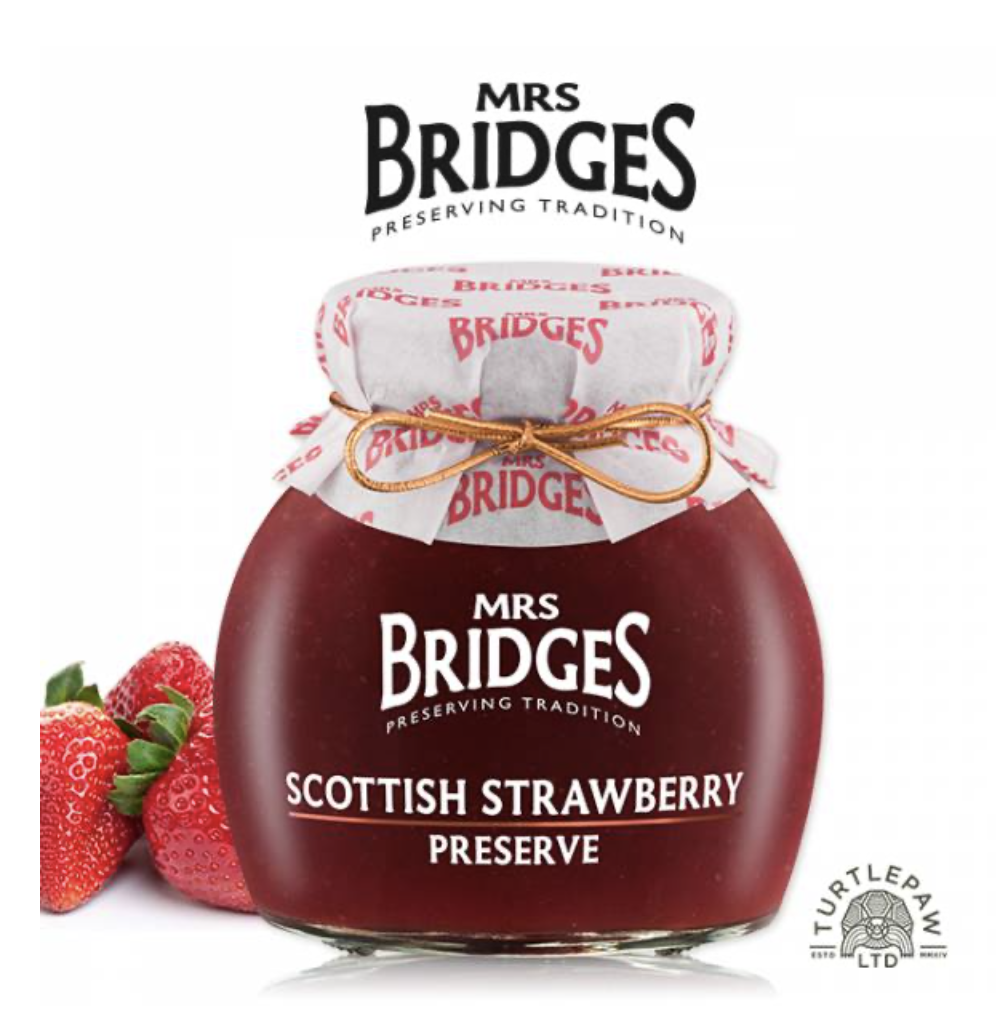 【MRS. BRIDGES】英橋夫人蘇格蘭草莓果醬 (大)340g