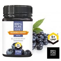 【紐西蘭恩賜】藍莓麥蘆卡蜂蜜UMF5+1瓶(375公克)