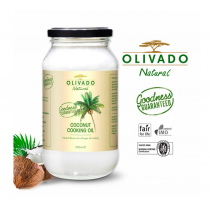 【Olivado】紐西蘭原裝進口椰子油1瓶(1000毫升)