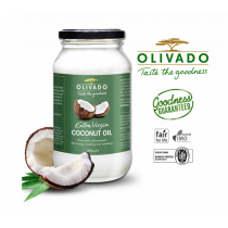 【Olivado】紐西蘭原裝進口特級冷壓初榨椰子油(375毫升*1瓶)